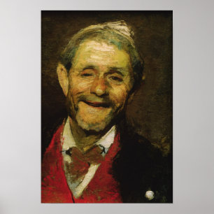 Old Man Laughing, 1881 Poster