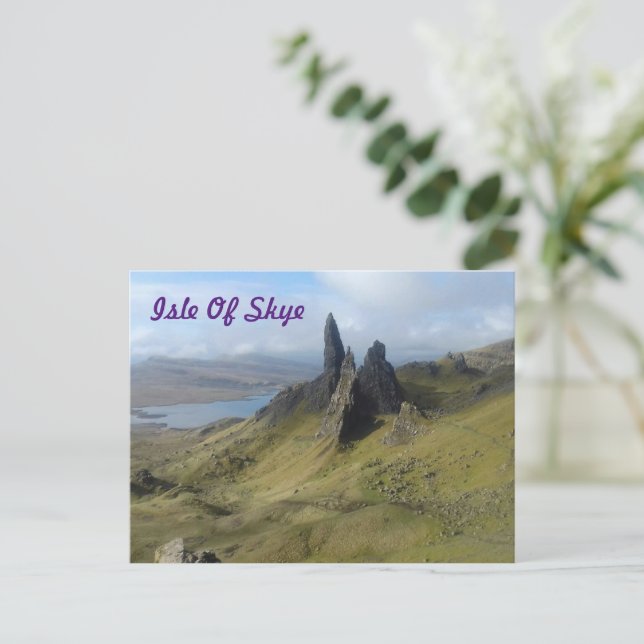 Old Man Of Storr Isle Of Skye Postcard (Standing Front)