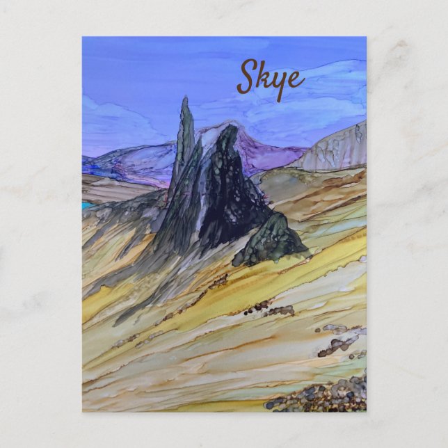 Old Man Of Storr Skye    Postcard (Front)