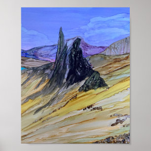 Old Man Of Storr Skye Poster