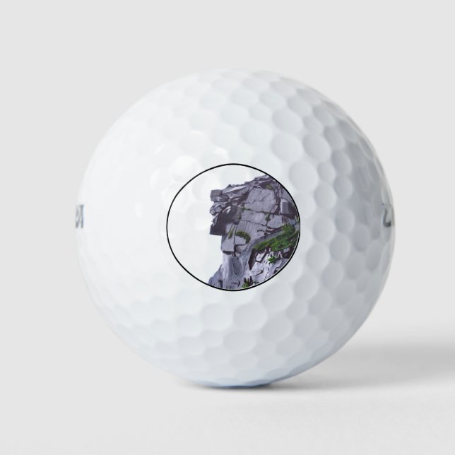 Old Man of the Mountain Golf Ball (Front)