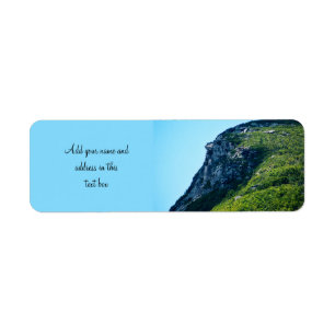 Old Man of the Mountain, Summer, P2279 Return Address Label