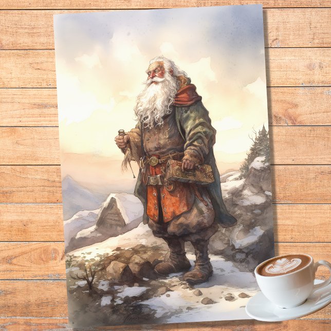 Old Man Santa 2 Decoupage Paper (Creator Uploaded)