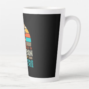 Old Man Who Loves Theatre Latte Mug