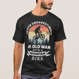 Old Man with a Mountain geek cycling shirt