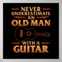 Old Man With Guitar Music Player Musician Guitaris