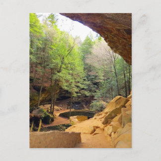 Old Man's Cave Postcard