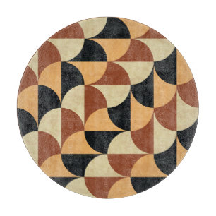 Old marble floor, geometric seamless texture. cutting board