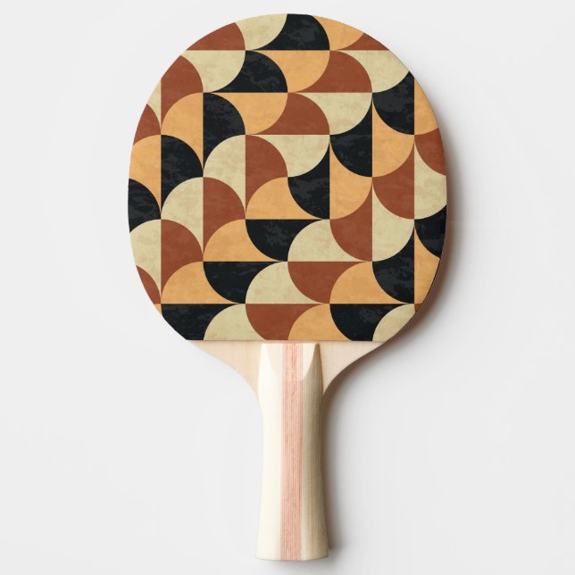 Old marble floor, geometric seamless texture. ping pong paddle (Front)