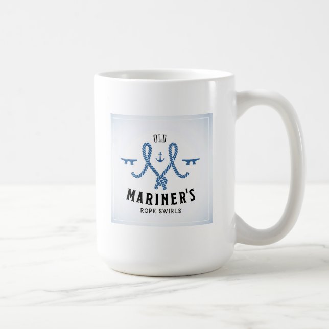 Old Mariner Poster Coffee Mug (Right)
