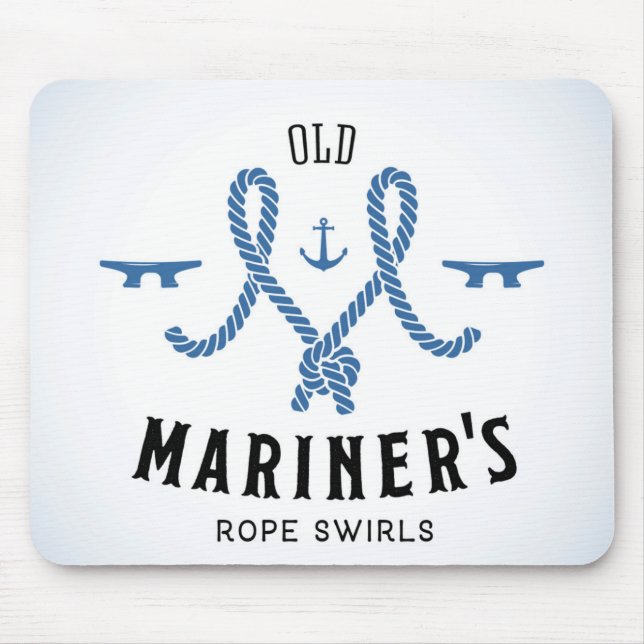 Old Mariner Poster Mouse Pad (Front)