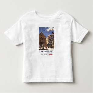Old Market Hall View British Railways Poster Toddler T-Shirt