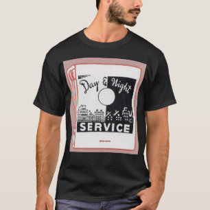 old matchbook cover Day & Night Service T-Shirt