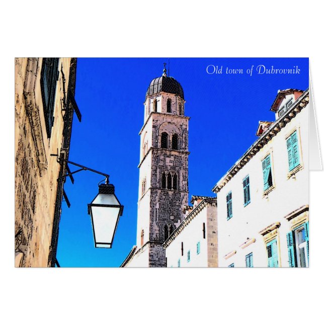 Old mediaeval town of Dubrovnik (Front Horizontal)