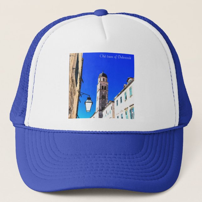 Old mediaeval town of Dubrovnik Trucker Hat (Front)