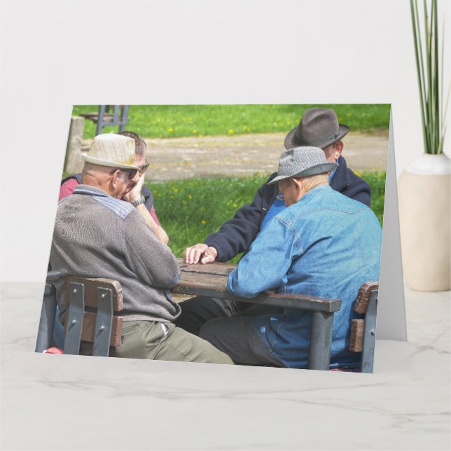 OLD MEN BIRTHDAY FOR HIM FUNNY greeting CARD (Front)