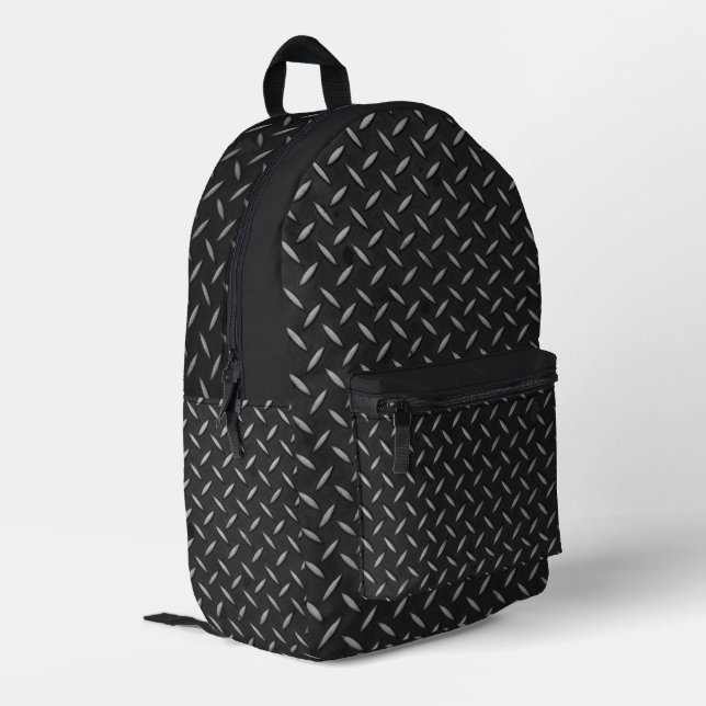 Old Metal Backpack  (Back Corner Left)