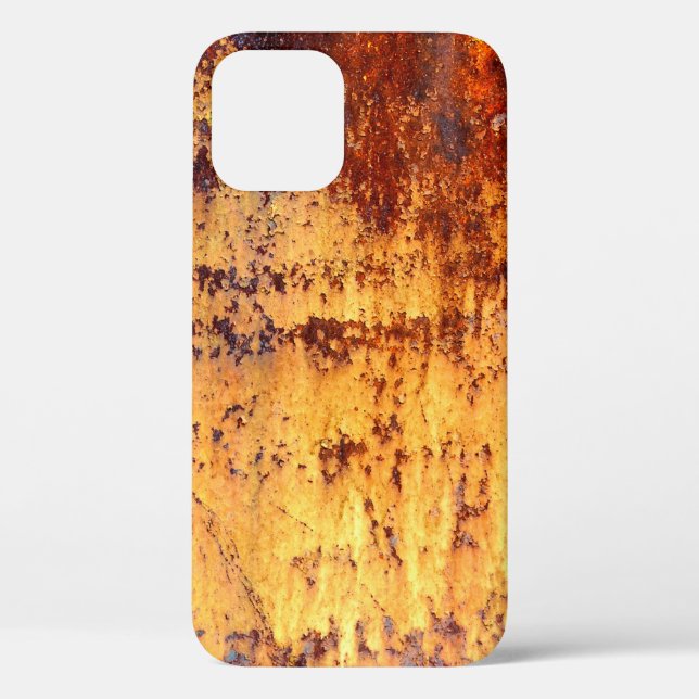 Old metal iron rust background and texture,  metal Case-Mate iPhone case (Back)