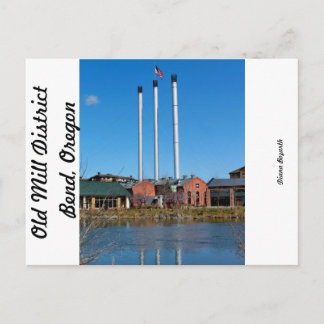 Old Mill District Postcard