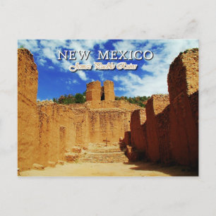 Old Mission Church, Jemez State Monument, NM Postcard