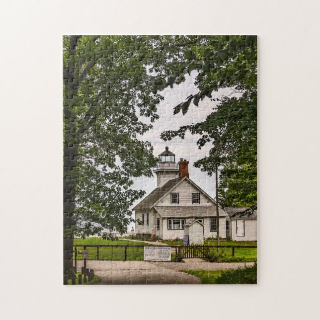 Old Mission Lighthouse - 252 piece Jigsaw Puzzle (Vertical)