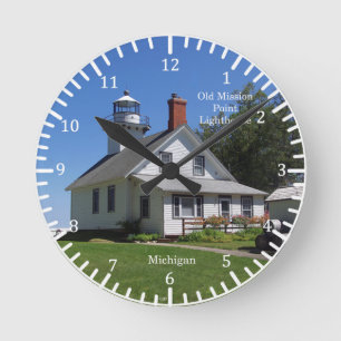Old Mission Point Lighthouse clock