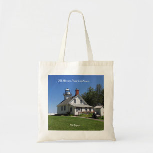 Old Mission Point Lighthouse tote bag