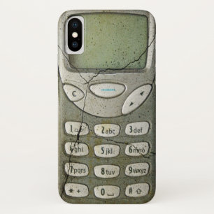 Old mobile phone iPhone x case