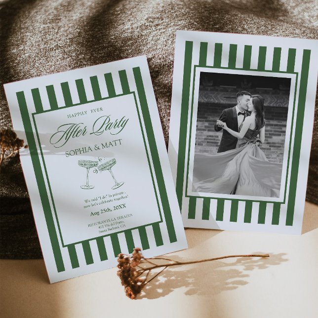 Old Money Elopement Wedding Invitation (Old Money Elopement Wedding Invitation)