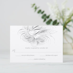 OLD MONEY, LOVE BIRDS, RSVP CARD