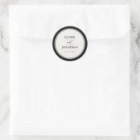 Old Money Modern Formal Black Luxury Chic Wedding