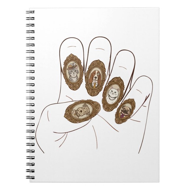 Old Money Nails Notebook (Front)