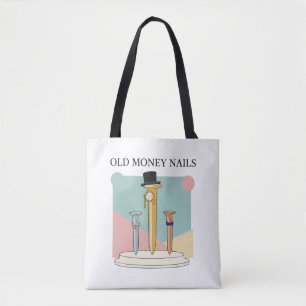 Old Money Nails Tote Bag