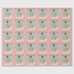 Old Money Nails Wrapping Paper