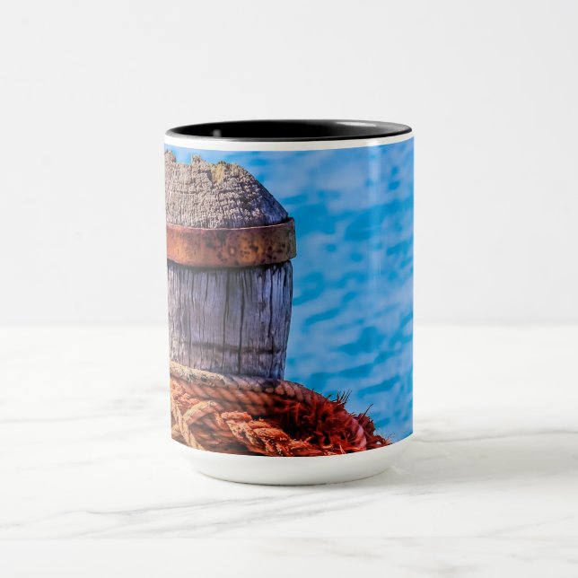Old Mooring Bollard Mug (Center)