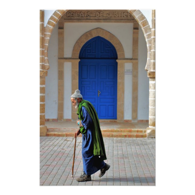 Old Moroccan Photo Print (Front)