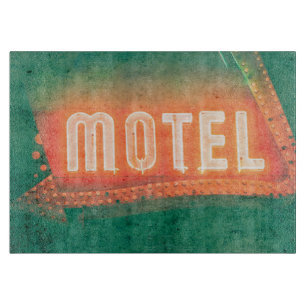 Old Motel Cutting Board