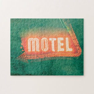 Old Motel Jigsaw Puzzle