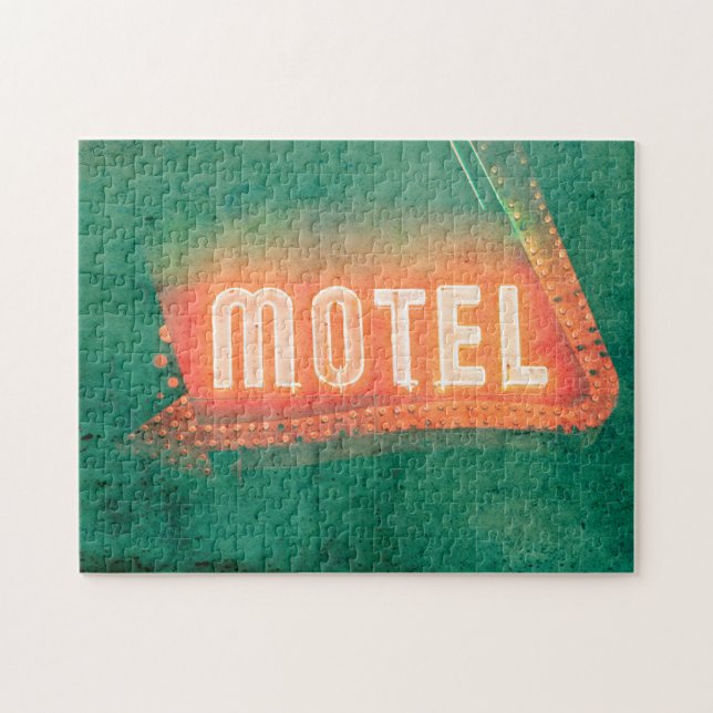 Old Motel Jigsaw Puzzle (Horizontal)