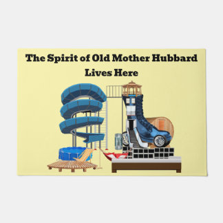 Old Mother Hubbard Door Mat