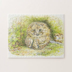 Old Mr Prickly Pin (Hedgehog) (by Beatrix Potter) Jigsaw Puzzle