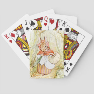 Old Mrs Rabbit (Little Red Riding Hood) (B Potter) Playing Cards