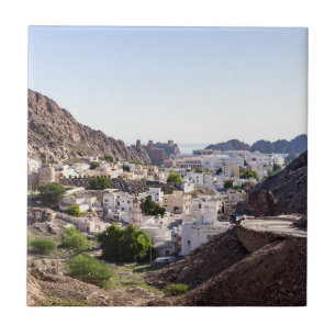 Old Muscat original historic city of Muscat - Oman Ceramic Tile