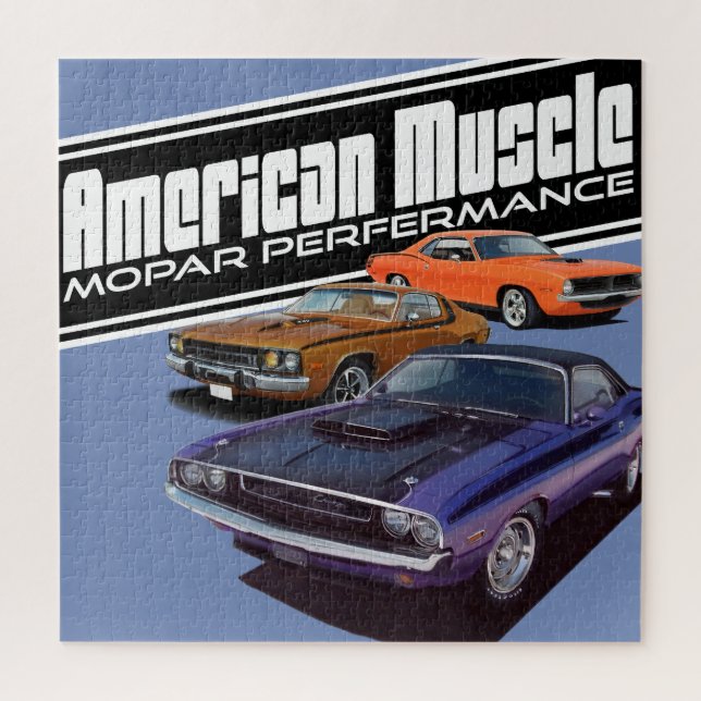 Old Muscle Jigsaw Puzzle (Vertical)