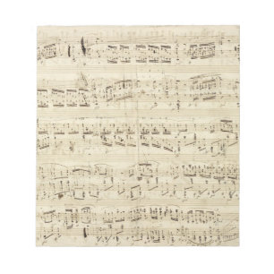Old Music Notes - Chopin Music Sheet