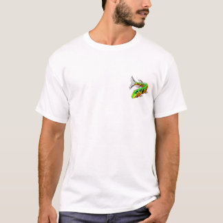 Old Muskie Wanted White w/Front Pckt Design T-Shirt