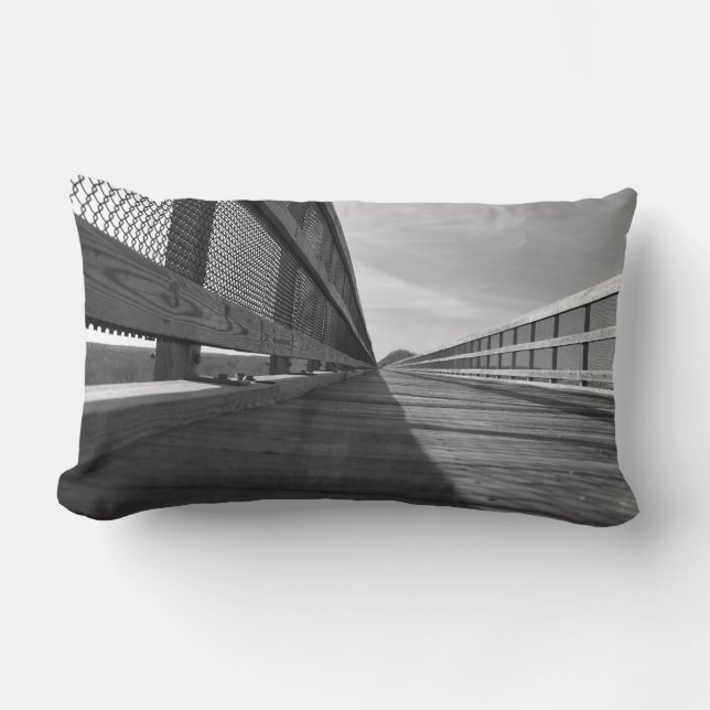 Old N&W Railway High Bridge Pillow (Front)