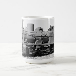 Old narrow-gauge steam engine 157-5674 coffee mug