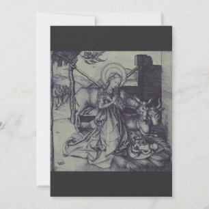 Old Nativity scene og Jesus Christ Invitation