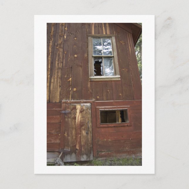 old neosho mine building postcard (Front)